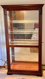 Beautiful Howard Miller 'andreus' 680-479 Lighted Curio Cabinet 78' X 42' X 14-1/4'