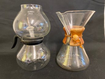 Chimex Coffee Maker With Pyrex Silex Coffee Siphon Vacuum Pot