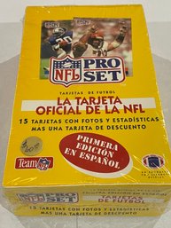 1991 Pro Set Premier Spanish Edition Factory Sealed Wax Box