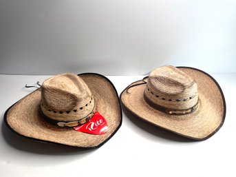Pair Of Rito Mexican Cowboy Hats