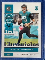 2021 Panini Chronicles Trevor Lawrence Rookie Card #47