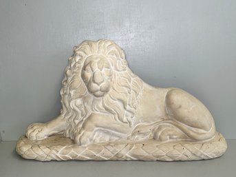 A Heavy Duty Lion Statue