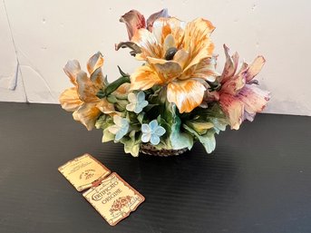 Capodimonte Flower Centerpiece