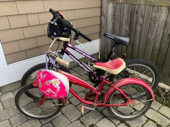 Bicycles - Pacific Synergy And Vintage Roadmaster Plus Helmets