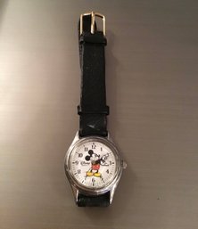 Vintage Time Works Micky Mouse Watch