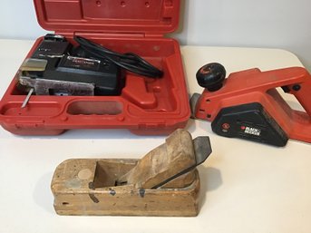 Trio Of Woodworking Tools