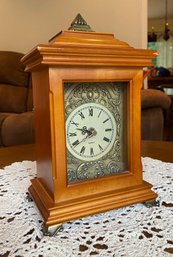 Quartz Solid Wood Mantle Clock