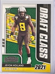 2021 Panini Contenders Draft Picks Jevon Holland Draft Class Rookie Card #40