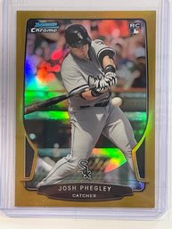 2013 Bowman Chrome Refractor Josh Phegley Rookie Card #15     Numbered  26/50