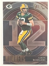 2021 Panini Select Aaron Rodgers Numbers Card #SN-7