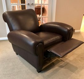 Oversized Leather Recliner