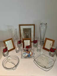 GENEROUS Lot Of Smalls, Frames, Glassware, See Photo's, Very Generous Lot