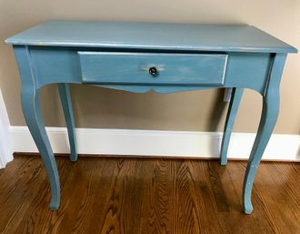 Hallway Table With Distressed Painted Finish