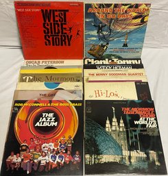 Lot Of Jazz Vinyl Records Including Woody Herman And Clark Terry