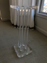 Modern Four Column Acrylic Pedestal