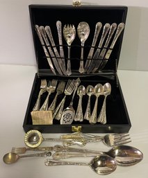 William .M. Rogers And Son Dining Set And Assorted Utensils - Service For Eight