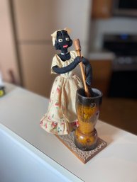 M. Magdalena Brazilian Cloth Figurines ' Making Butter '