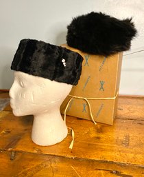 Vintage Fur Hats In Alexanders Box