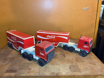 Antique REMCO Coca Cola Trucks