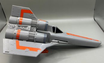 1978 Battlestar Galactica Colonial Viper With Stand - Rare!