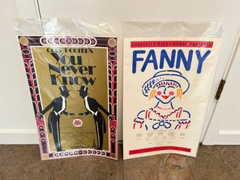 Pair Of Posters From Goodspeed Opera House 1985 And 1986