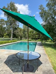 Patio Umbrella With Umbrella Base (Table NOT Included)