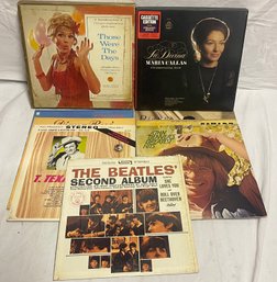 Lot Of R&B And Rock Vinyl Records Including The Beatles And John Denver