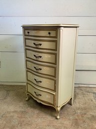 A Six Drawer Twin Size French Provincial Drexel Dresser