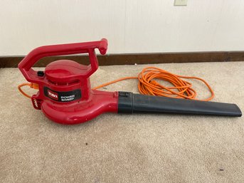 Toro Leaf Blower With Extension Cord