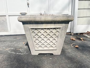 Large Square Outdoor Planter (1)