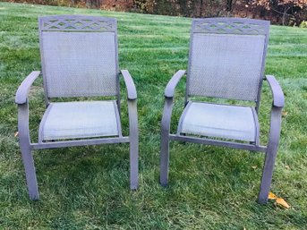 Pair Of SUMMER WIND Stack-able Patio Chair