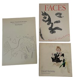 A Group Of Three Art Books On David Hockney