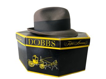 Dobbs Fedora Hat In Original Box