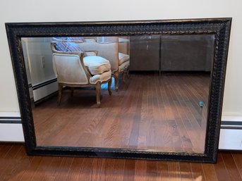 Large Ornate Framed Beveled Mirror 41x29