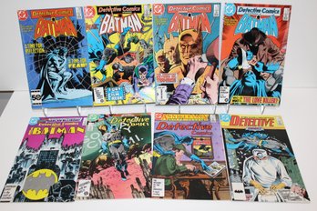 8 Detective Comics (batman) 1986-1987 - #560, #562, #563, #565, #567, #568, #572, #579
