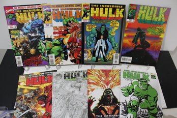 8 Great Hulk Comics - 1st Series #456, #457 & #474 Collectible - Immortal Hulk #26, #40, #44