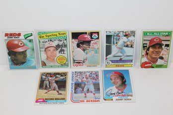 Johnny Bench Card Group 1969-1982