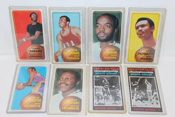 8 NBA Tallboys From Topps - Championship Game Cards - Connie Hawkins - Clem Haskins