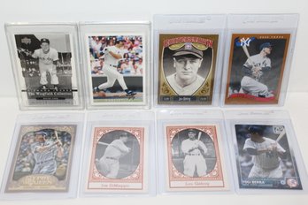 Yankees Collectible Cards - Throwbacks - Gehrig - DiMaggio - Ford - Berra - Mattingly