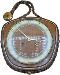 Vintage Dugena Key Wind Wall Clock