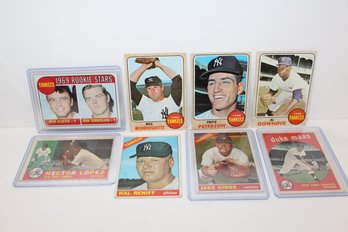 8 Yankees Cards 1959-1969, 32 1988 Topps Yankees, Mattingly - Winfield - Henderson & More