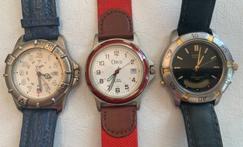 Virgin Dive Watch, Orvis Watch And Casio Dive Watch