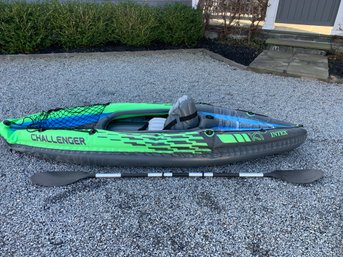 Intex Challenger K1 Inflatable Kayak (one Of Two)