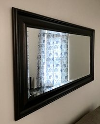 Large Mirror With Beveled Glass