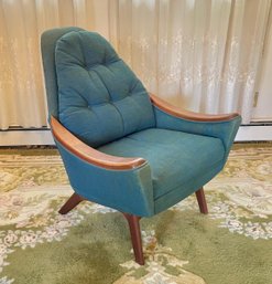 Mid Century Adrian Pearsall Craft Associates Walnut Frame Armchair - Chair 2