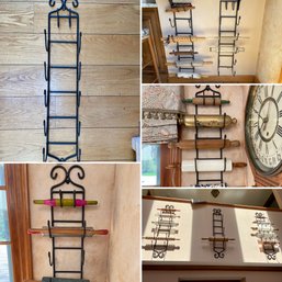 Eight Metal Display Racks