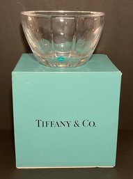 Tiffany & Co. Brand New Three Sided Bowl, Sticker & Box.