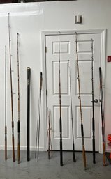 Vintage Fishing Pole Collection