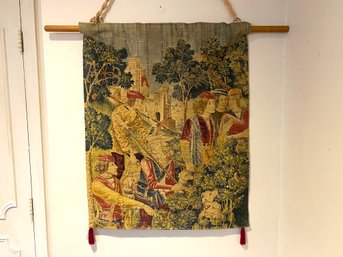 Hanging Tapestry 'L'affut' (The Lookout) From France.