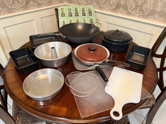 Pots, Pans, Cutting Boards, Wok, Baking Pans